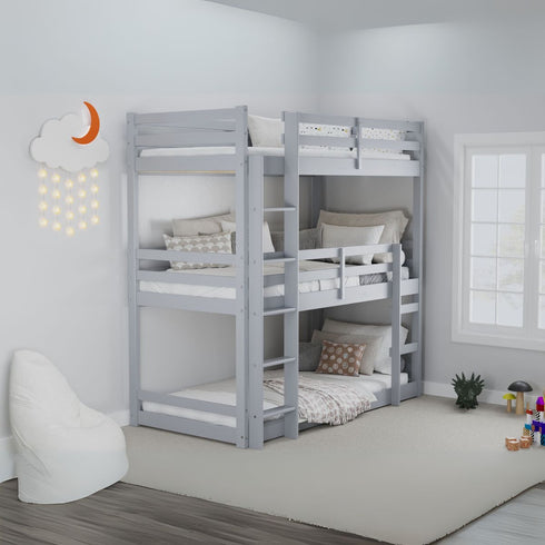 Tressa Triple Bunk Bed 90CM